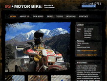 Tablet Screenshot of bsmotorbike.com